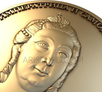 Medals (MD_0012) 3D model for CNC machine